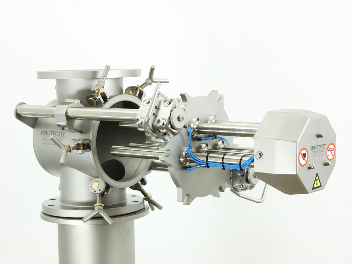Przemysłowy filtr magnetyczny do cieczy — czyszczenie półautomatyczne | Goudsmit Magnetics