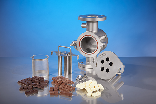 Inline magnet filter for chocolate | Goudsmit Magnetics 