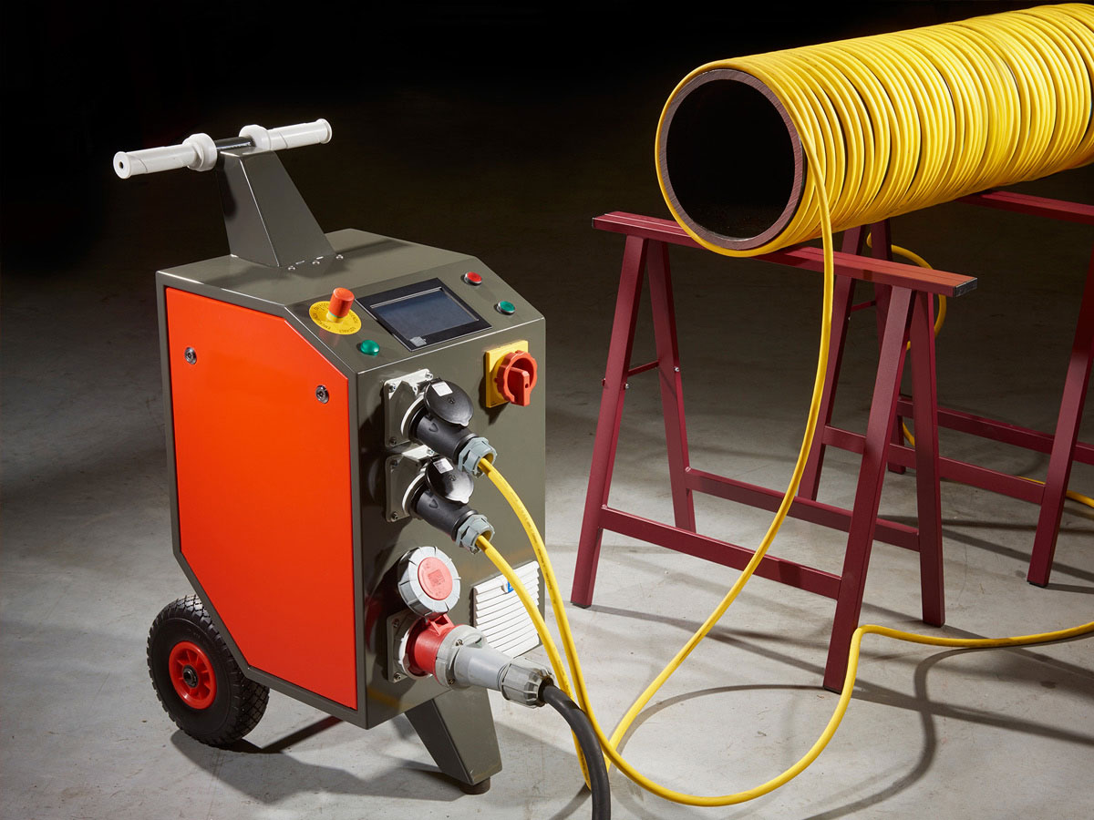 Mobile degaussing coil for on-site demagnetization | Goudsmit Magnetics