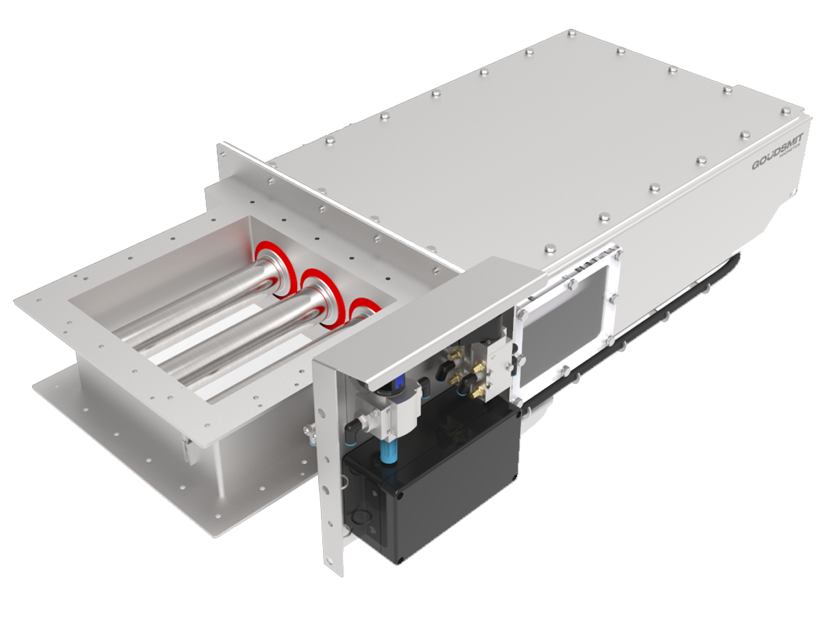 Aimant de tiroir Cleanflow SECA -nettoyage automatique | Goudsmit Magnetics