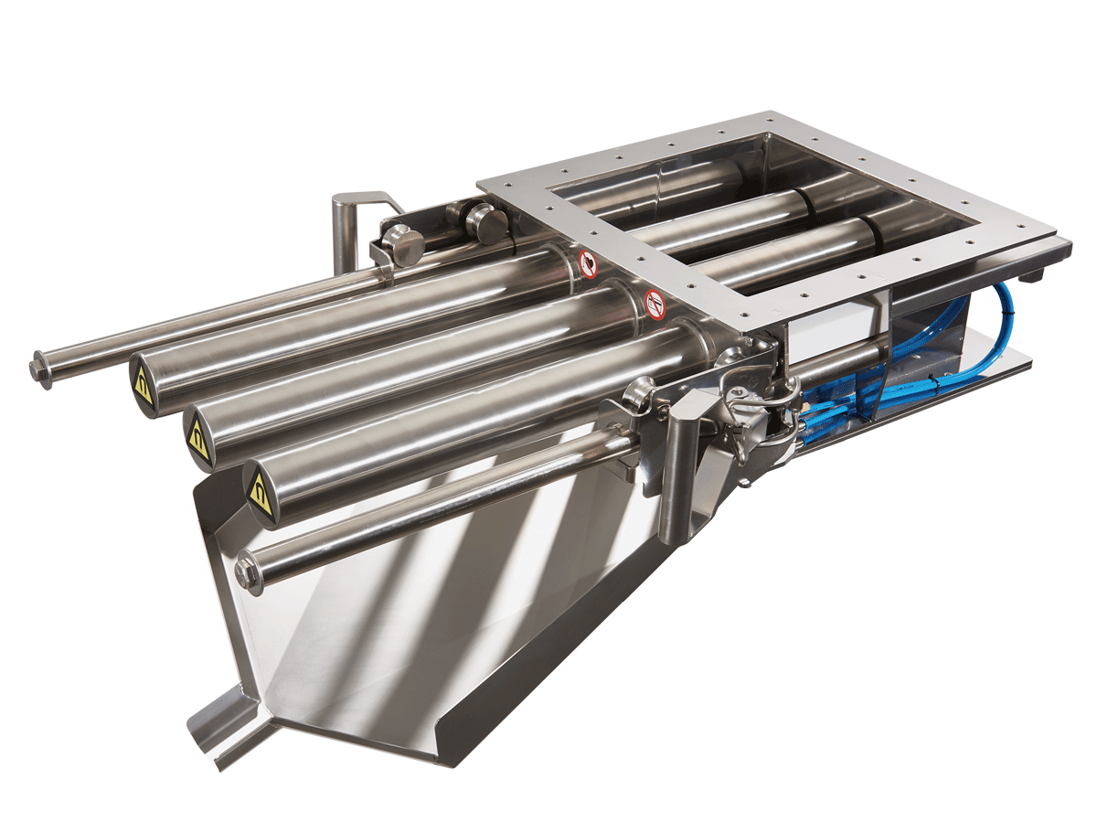 Cleanflow magnetic drawer SECE (easy clean) - semi-automatic cleaning | Goudsmit Magnetics