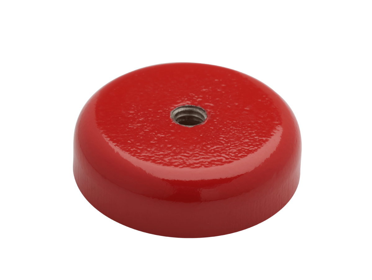 AlNiCo pot magnet with countersunk hole | Goudsmit Magnetics