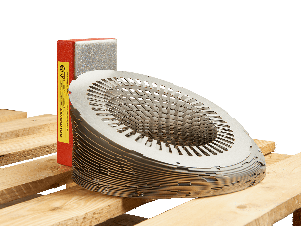Ferriet platenscheider | Goudsmit Magnetics
