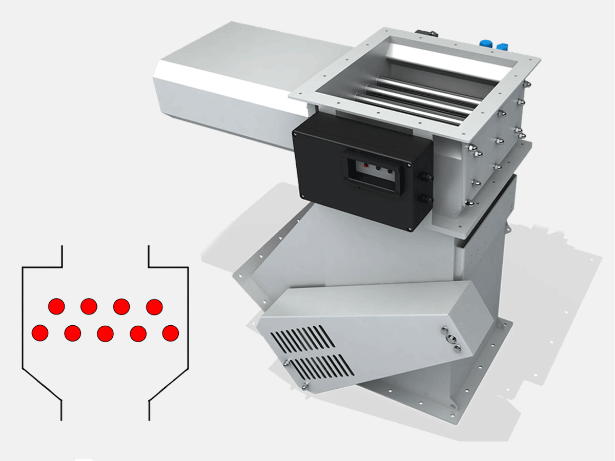 Separator magnetyczny Cleanflow SECD – pyłoszczelny – czyszczenie automatyczne | Goudsmit Magnetics