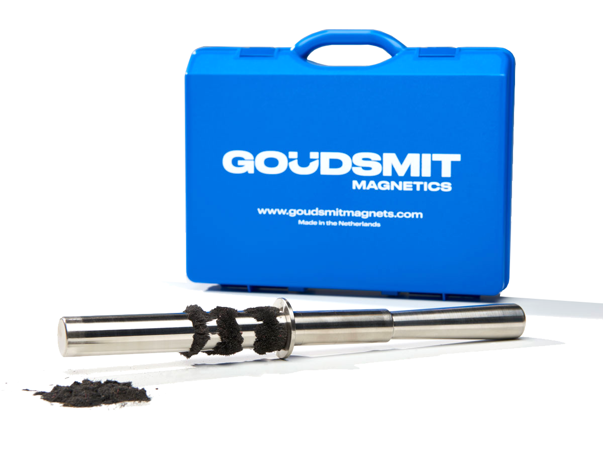 Magnetic testing rod with suitcase | Goudsmit Magnetics