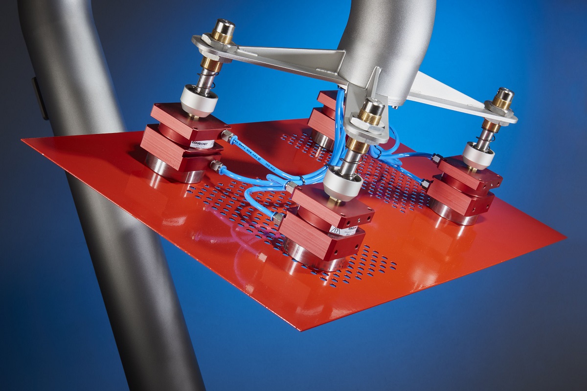 Magnetic gripper for robot handling | Goudsmit Magnetics 