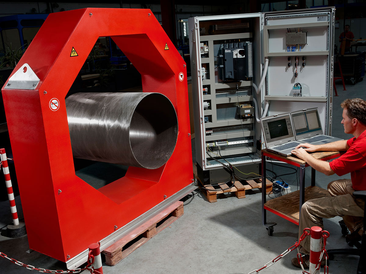 Demagnetyzacja przemysłowa przy niskiej częstotliwości | Goudsmit Magnetics