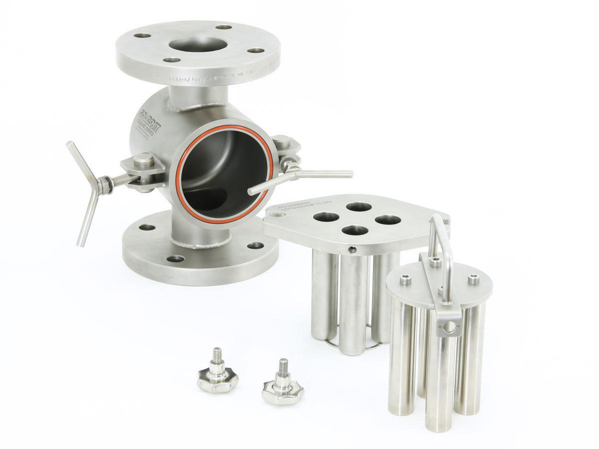 Industrial magnetic liquid trap - manual quick-cleaning | Goudsmit Magnetics