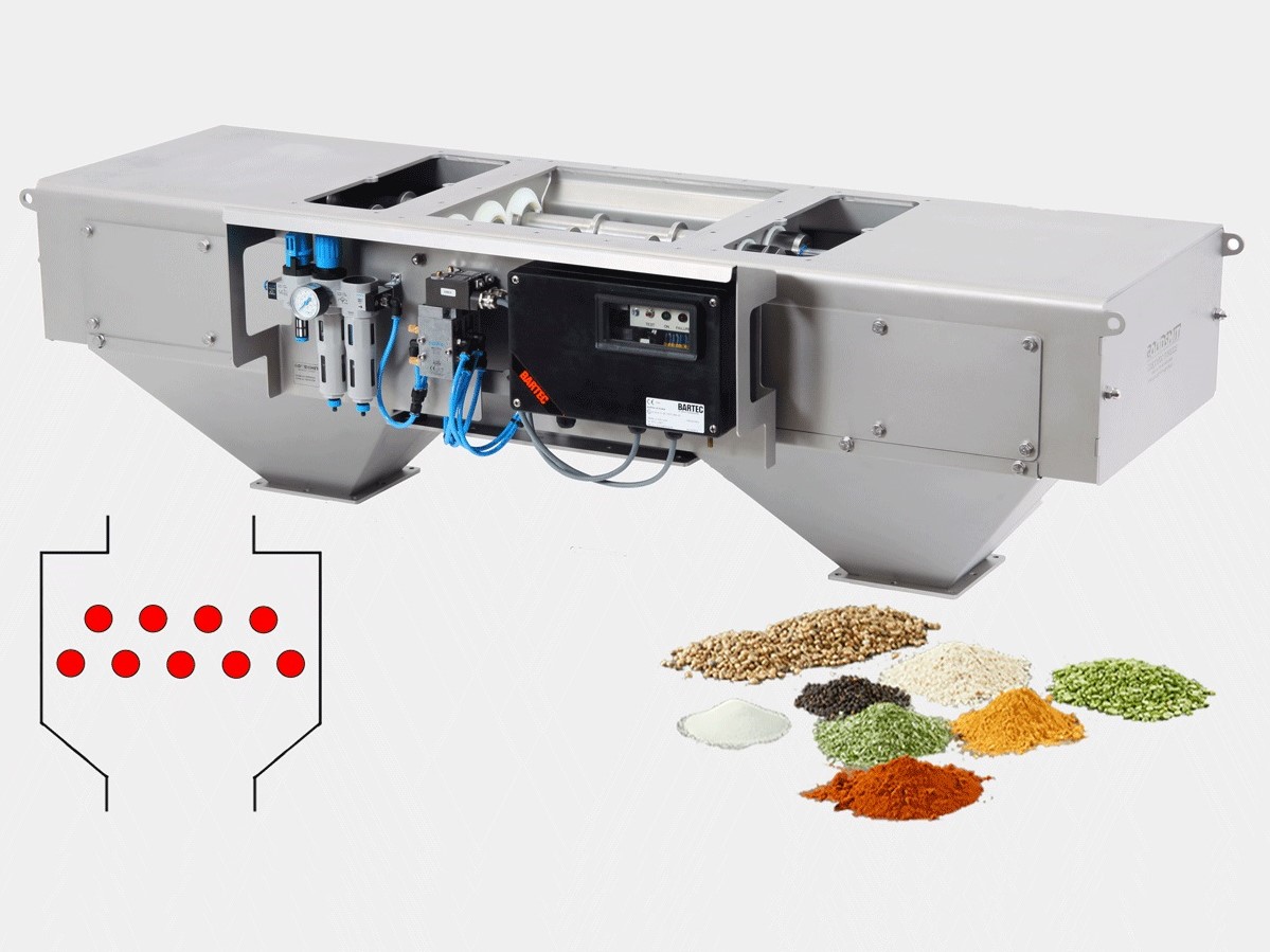 Cleanflow drawer magnet SECC - continuously automatic cleaning | Goudsmit Magnetics